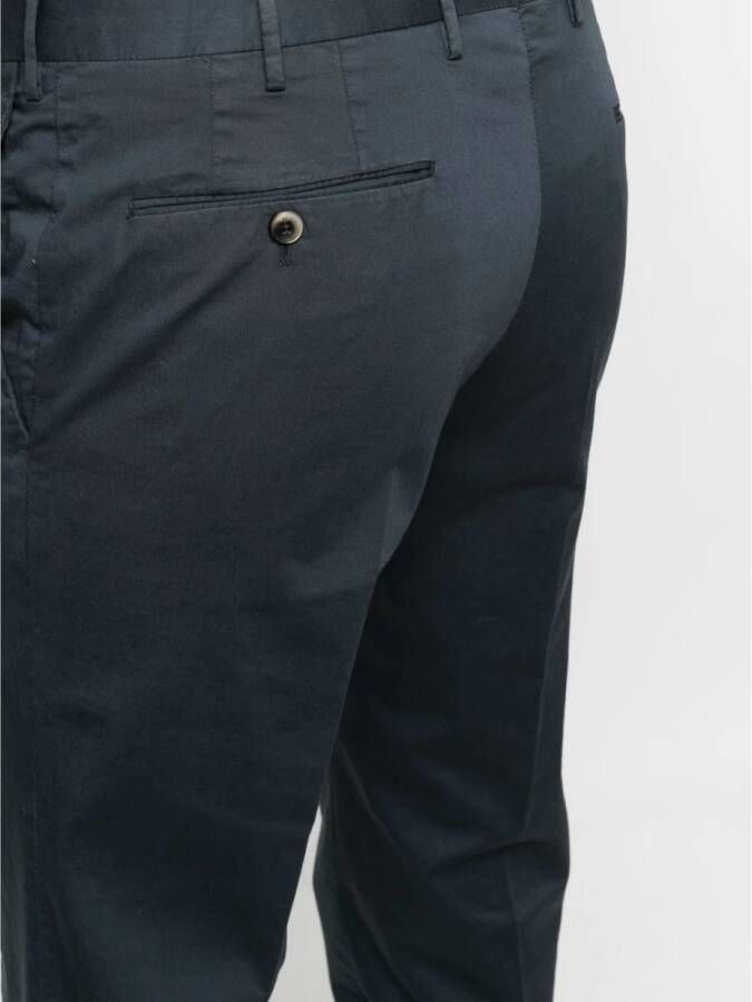 PT Torino Cropped Trousers Blauw Heren