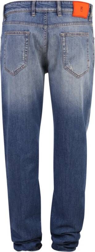 PT Torino Blauwe Jeans voor Heren Blauw Heren