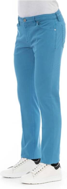 PT Torino Light-blue Cotton Jeans & Pant Blauw Heren