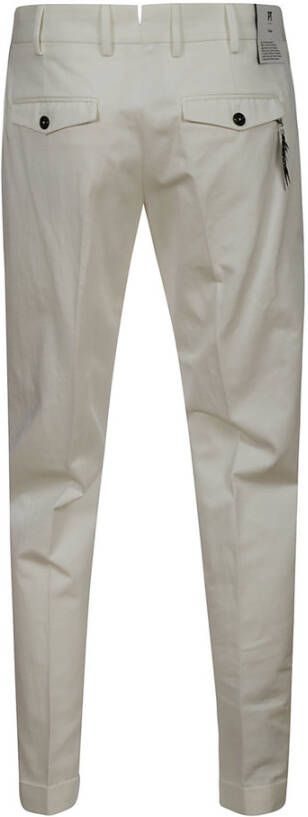 PT Torino Rebel 1 plooien broek Wit Heren
