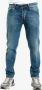 PT Torino Lichte Denim Tapered Fit Jeans Blauw Heren - Thumbnail 2
