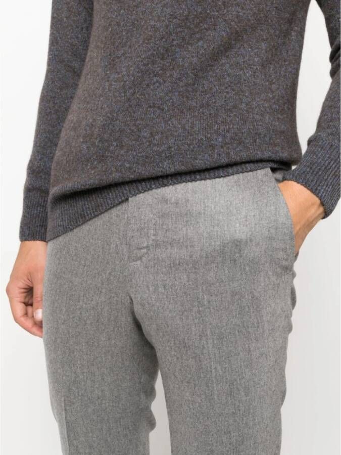 PT Torino Slim-fit Trousers Grijs Heren