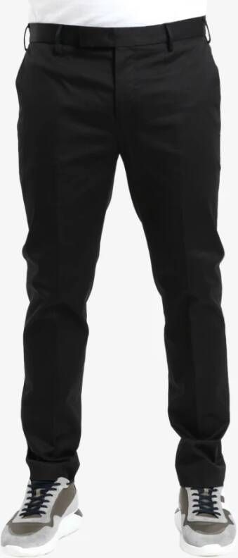 PT Torino Slim-fit Trousers Zwart Heren