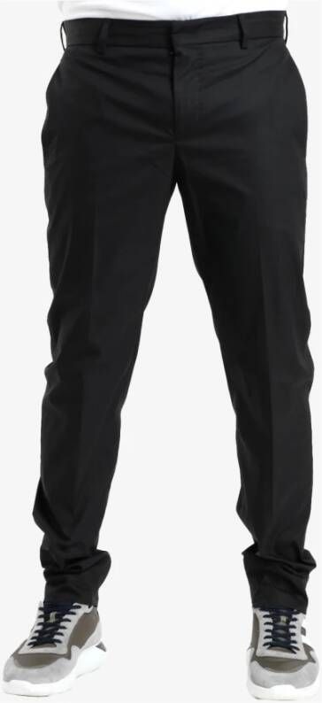 PT Torino Slim-fit Trousers Zwart Heren