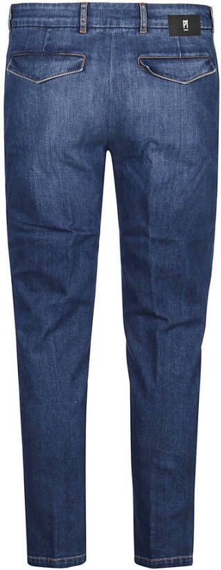 PT Torino Rechte jeans Blauw Heren
