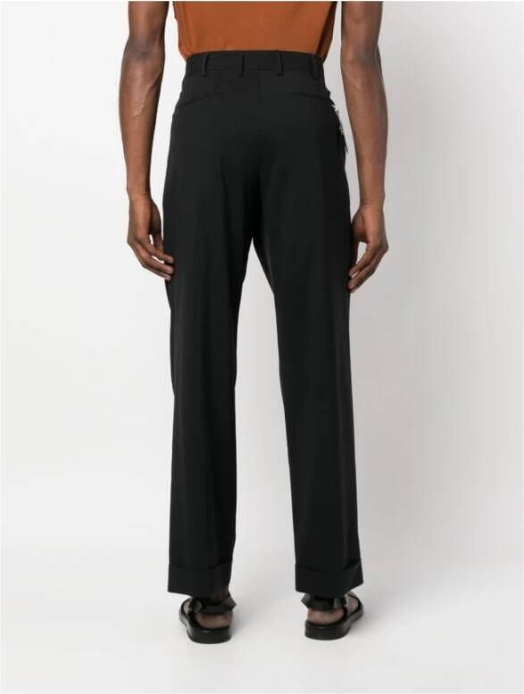 PT Torino Straight Trousers Zwart Heren