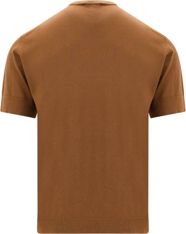 PT Torino T-Shirts Bruin Heren