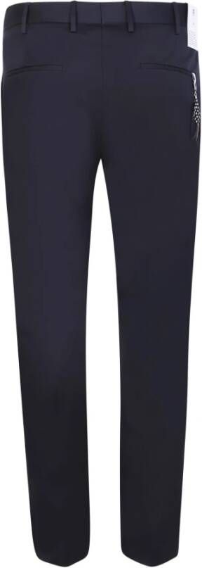 PT Torino Blauwe Slim Fit Broek Blauw Heren