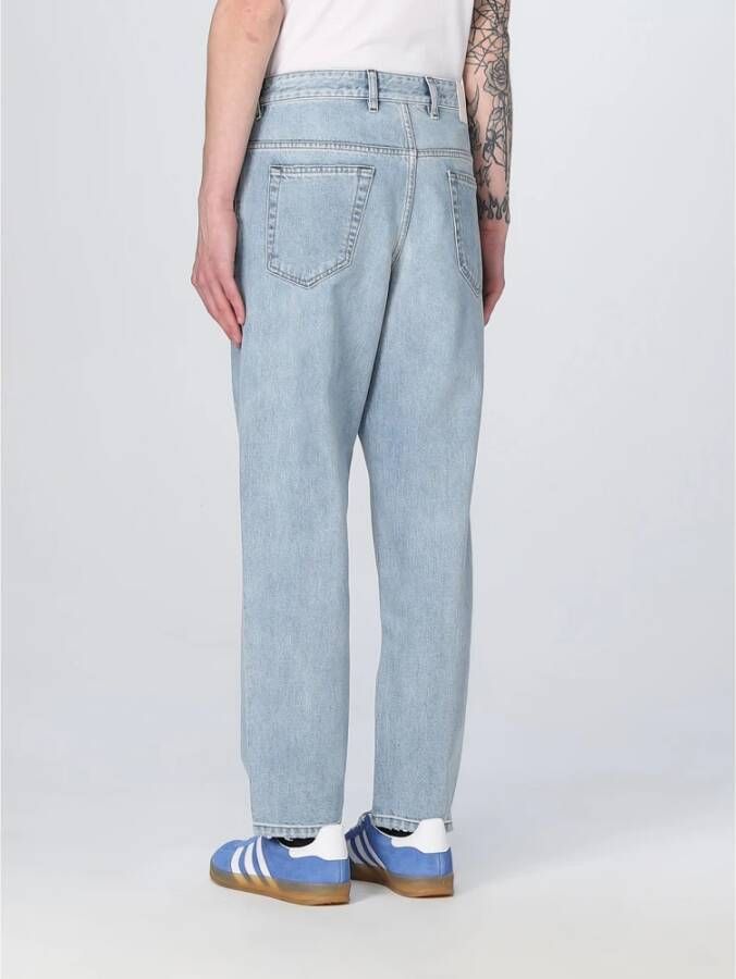 Pt01 Straight Jeans Blauw Heren