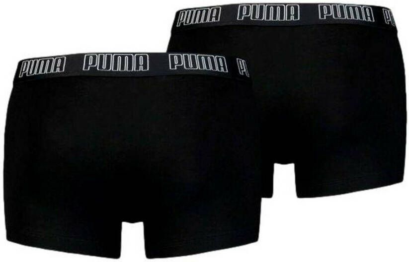 Puma Logo Boxershorts 2-Pack Zwart Heren