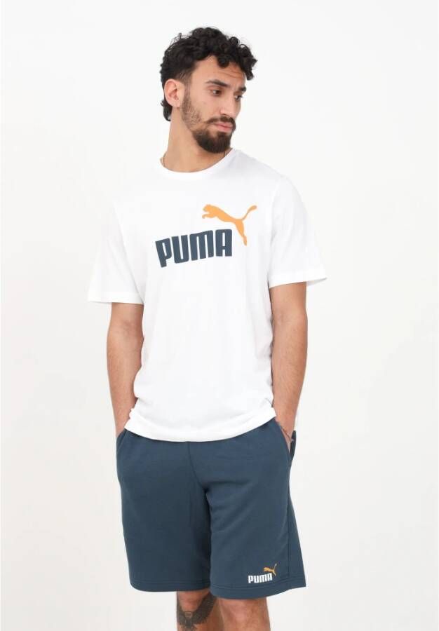 Puma Comfortabele en stijlvolle casual shorts Blauw Heren