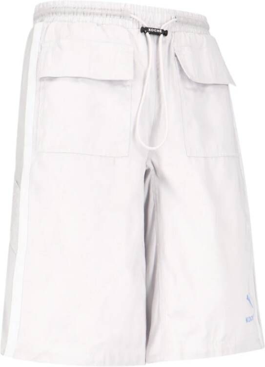 Puma Omkeerbare Casual Shorts Wit Heren
