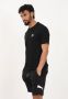 Puma Power Zwarte Sportshorts Zwart Heren - Thumbnail 2