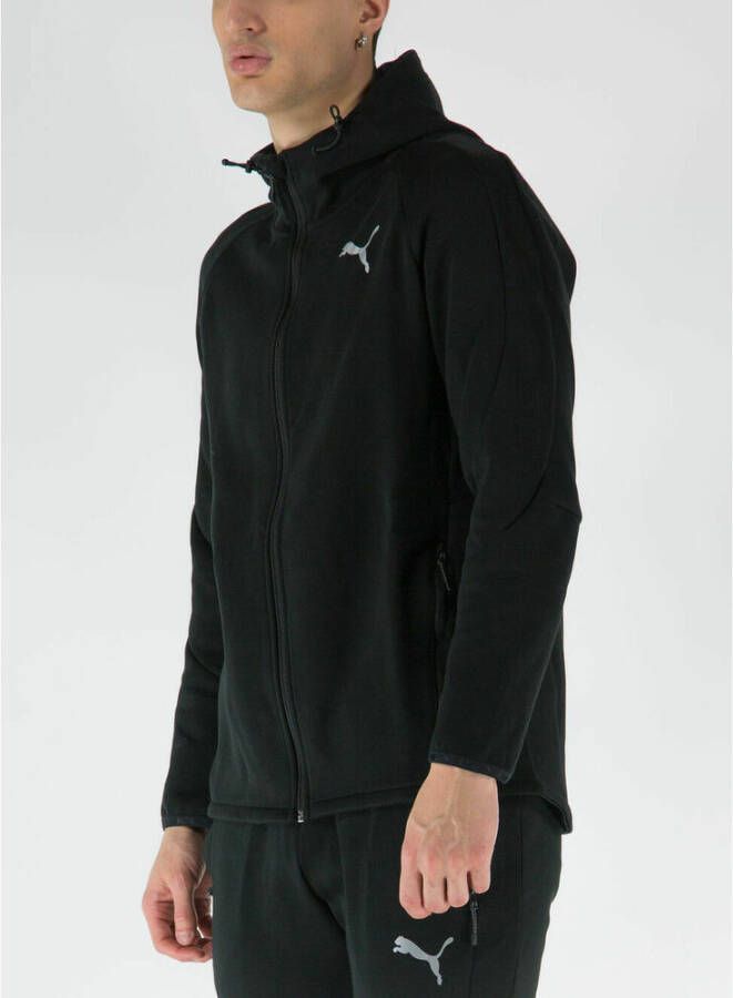 Puma Volledig sweatshirt met zip -evostripe Zwart Heren
