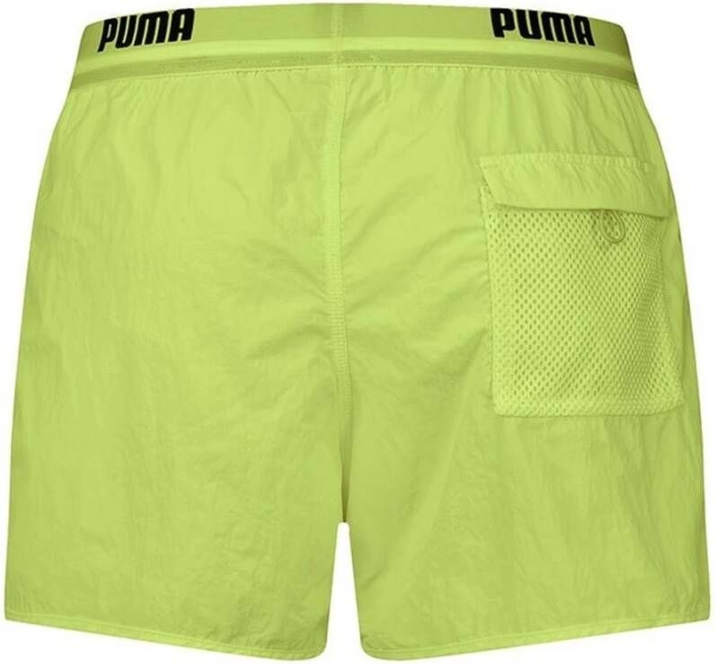 Puma Gele zwem heren track shorts Groen Heren