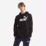 Puma Logo Hoodie Black Heren - Thumbnail 2