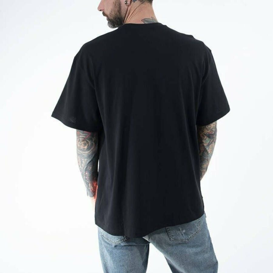 Puma Mannen t -shirt poging tee 598275 01 s Zwart Heren