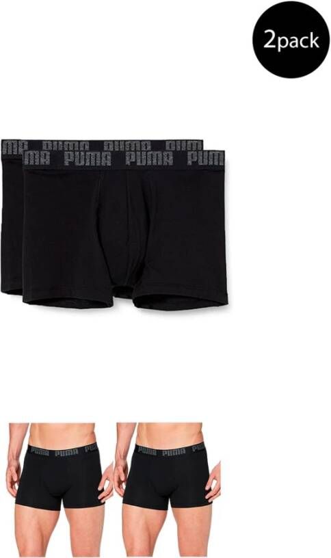 Puma Men& Underwear Zwart Heren