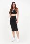 Puma Elastische Taille Lange Rok Zwart Black Dames - Thumbnail 2