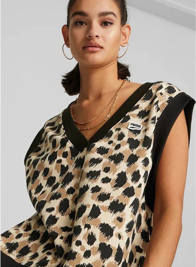 Puma Mouwloze Vest voor de Stad Beige Dames - Foto 3