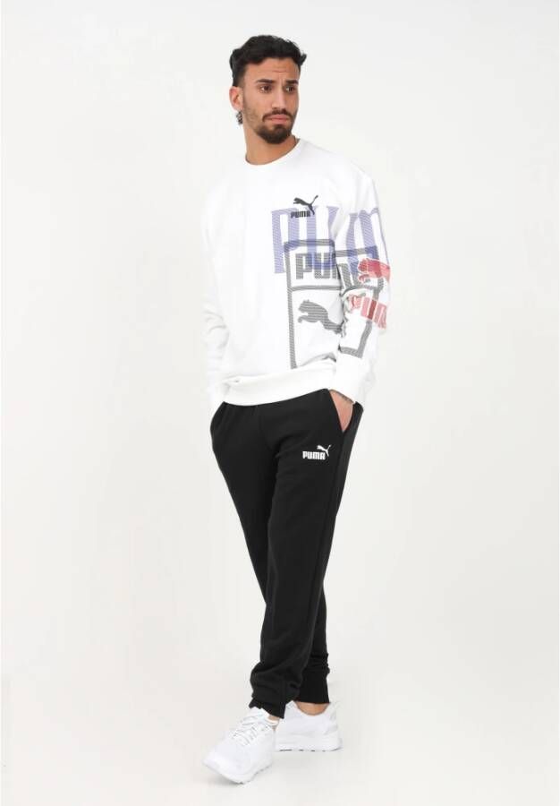 Puma Sweatpants Zwart Heren