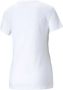 Puma Logo TShirt Wit Ronde Hals Korte Mouwen White Dames - Thumbnail 2