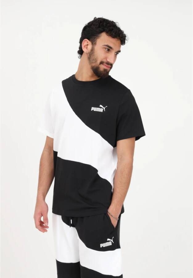 Puma Sportief Zwart T-Shirt Regular Fit Lente-Zomer Zwart Heren