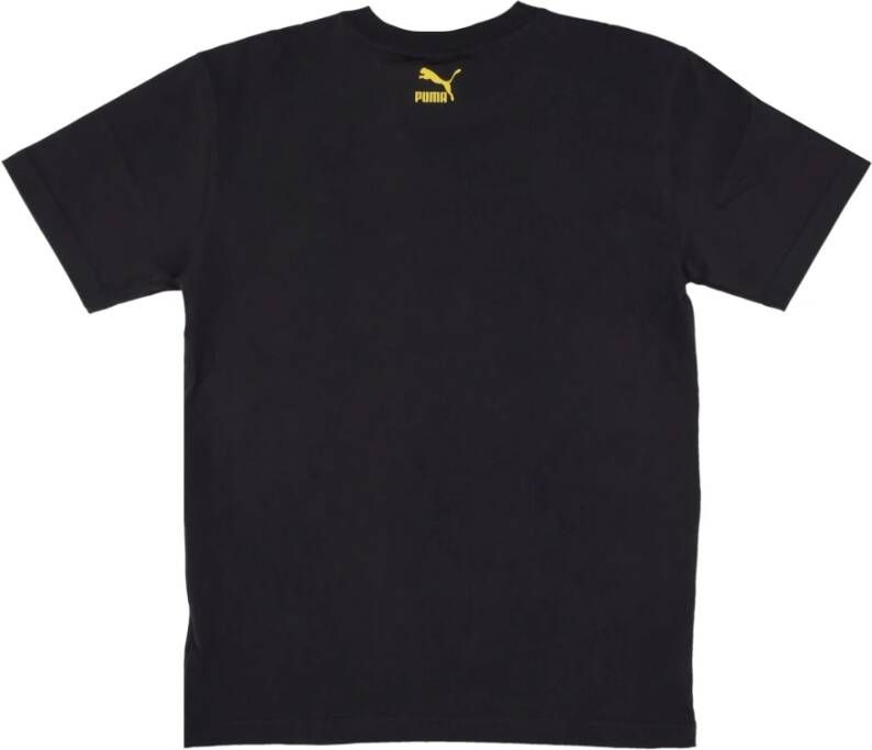 Puma Heren Grafische Tee x Staple T-Shirt Zwart Heren