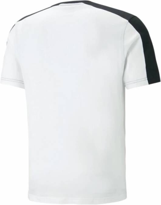Puma Bedrukt Logo Katoenen T-Shirt Zwart Heren