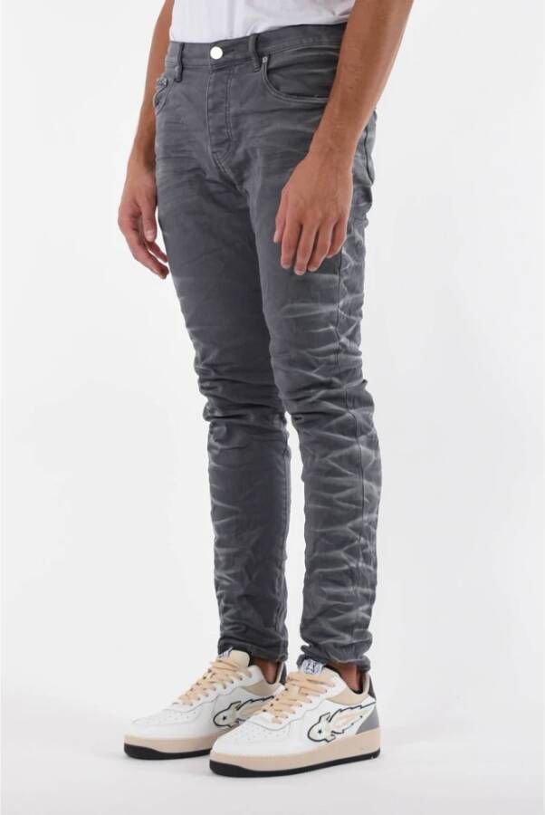 Purple Brand Charcoal Faded Skinny Jeans Grijs Heren