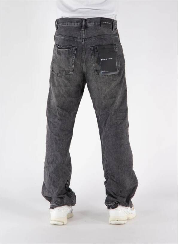 Purple Brand Jeans met volledige zijrits Gray Heren