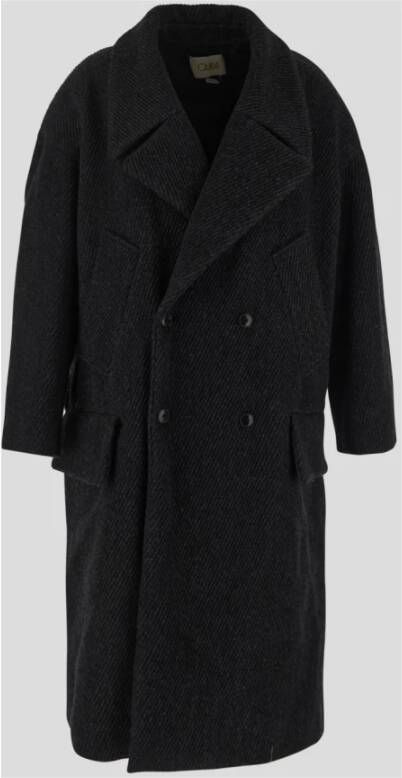 Quira Single-Breasted Coats Zwart Dames