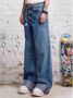 R13 Loose-fit Jeans Blauw Dames - Thumbnail 2
