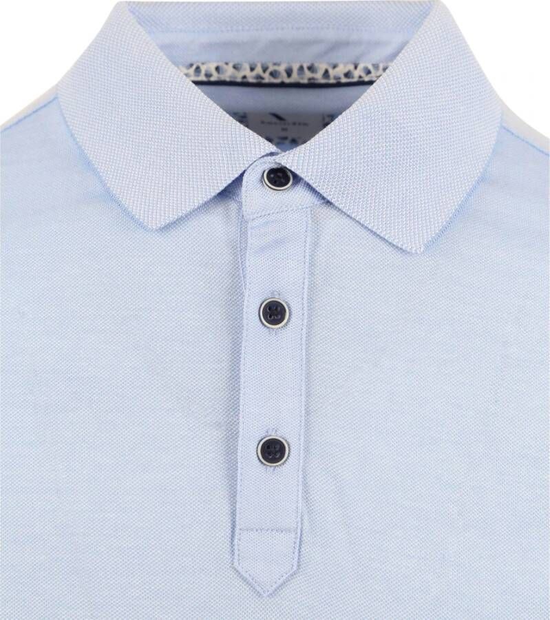 R2 Amsterdam Polo Lichtblauw Blauw Heren