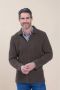R2 Amsterdam R2 Cardigan Merino Wol Bruin - Thumbnail 2