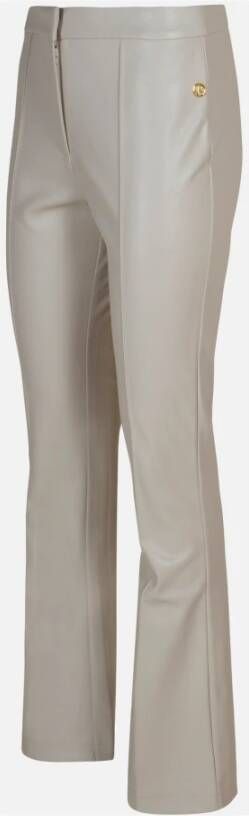 Radical Leather Trousers Beige Dames
