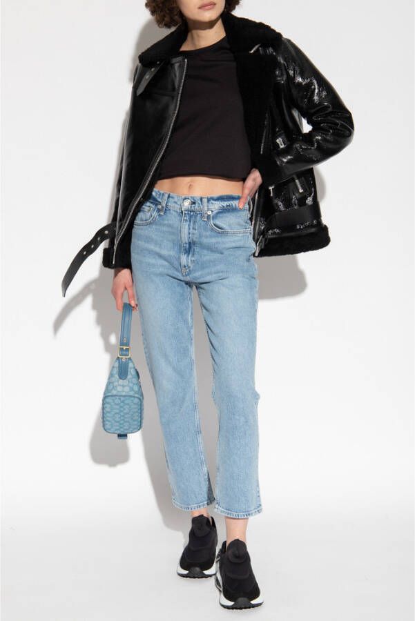 Rag & Bone Slim Fit Jeans Blauw Dames