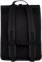 Rains Mesh W3 Rolltop Rugzak Black Unisex - Thumbnail 2