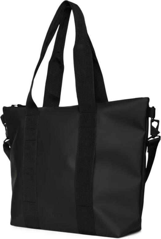 Rains Boodschappentas mini Tote Bag W3 Zwart Dames