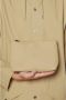 Rains Minimalistische Waterdichte Clutch Tas Beige Unisex - Thumbnail 2