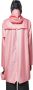 Rains Moderne Waterdichte Unisex Jas Roze - Thumbnail 4