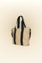Rains Waterdichte Tote Tas met Patina Afwerking Beige Unisex - Thumbnail 2