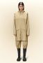 Rains Moderne Unisex Regenjas met Functionele Kenmerken Beige - Thumbnail 2