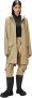 Rains Moderne Unisex Regenjas met Functionele Kenmerken Beige - Thumbnail 3
