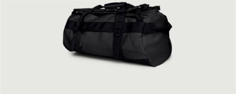 Rains Stijlvolle Kleine Duffel Tas Zwart Unisex