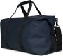Rains Weekendtas met Verstelbare Schouderband en Ritssluiting Blue Unisex - Thumbnail 3