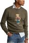 Polo Ralph Lauren Olijfgroene Crewneck Sweatshirt voor Heren Green Heren - Thumbnail 5
