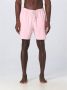 Ralph Lauren Roze Sea Shorts voor Heren met Elastische Taille Roze Heren - Thumbnail 4
