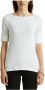 Ralph Lauren Katoenen Jersey T-shirt met Boothals White Dames - Thumbnail 6