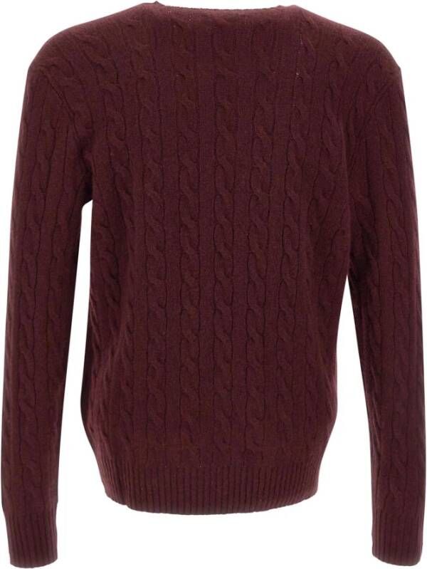 Ralph Lauren Bordeaux Sweaters van Polo Red Heren